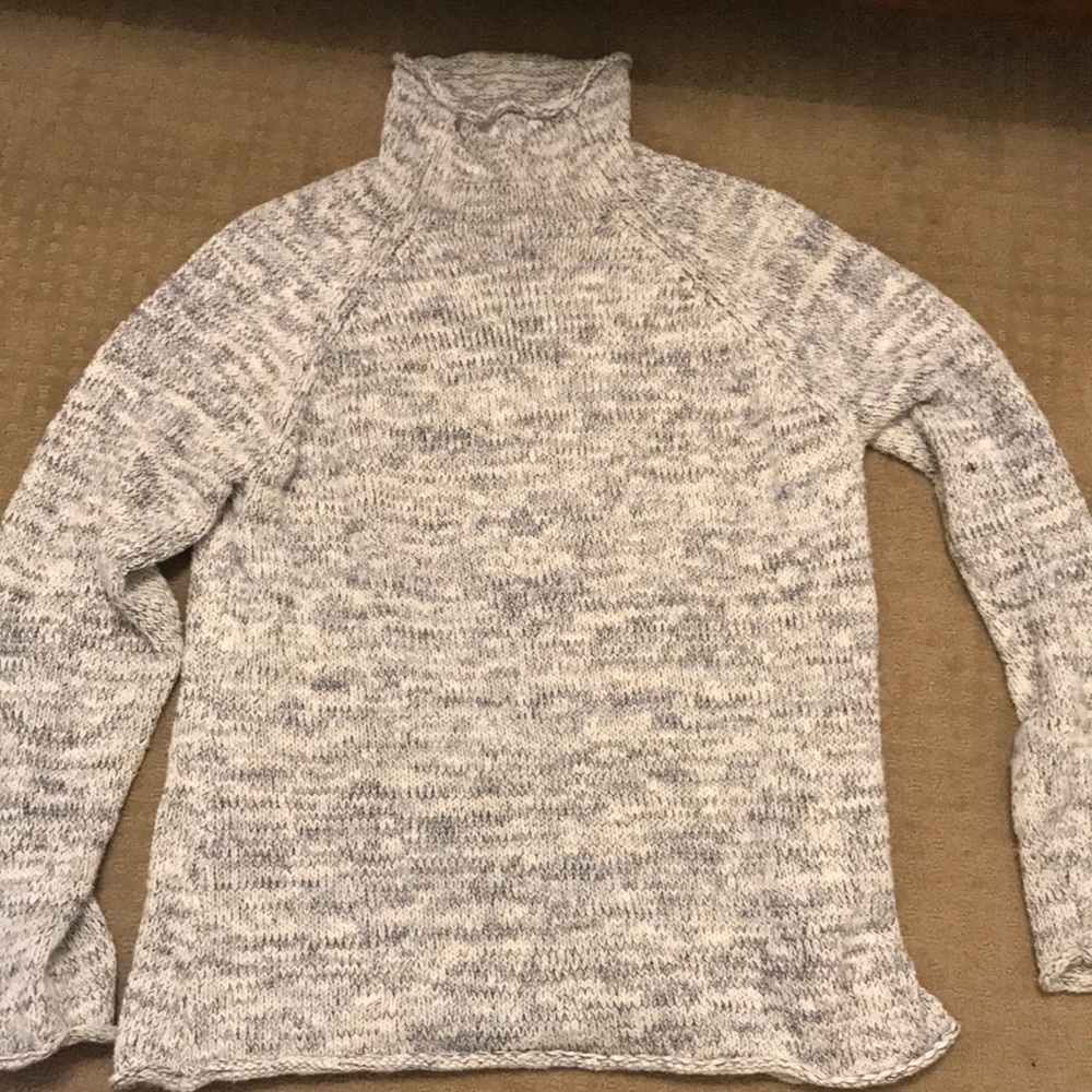 L.L.Bean mock turtle neck sweater